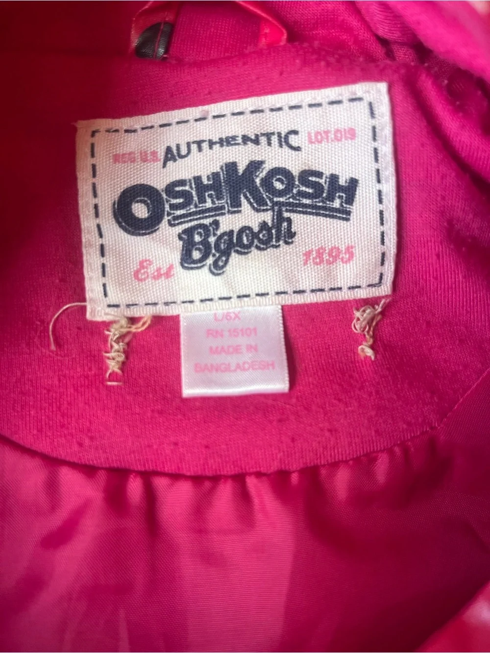Girls jackets size 5/6 and 6x